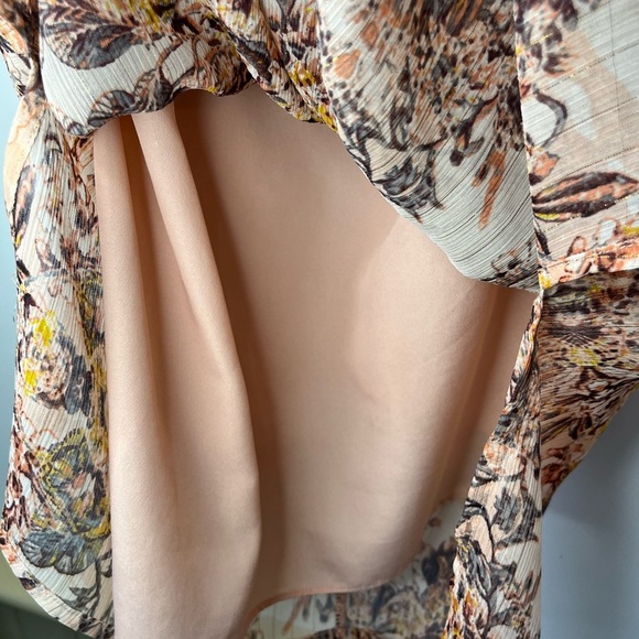 BCBGeneration Dress Womens Y2K Boho Lace Fairy Coquette Sheer Festival Sz S - Picture 8 of 14